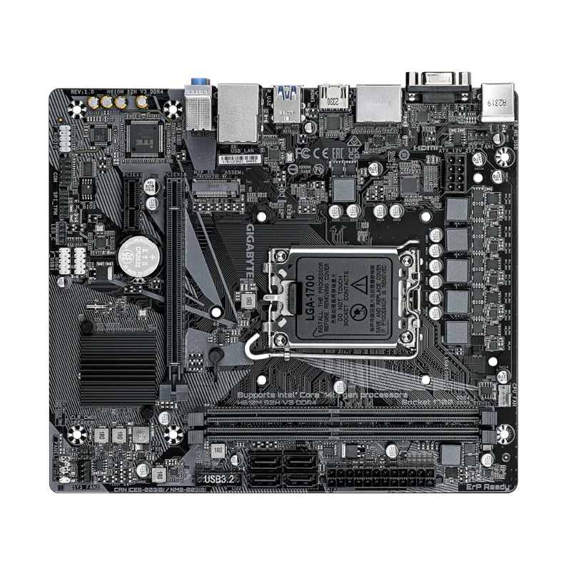 Matična plošča GIGABYTE H610M S2H V3 DDR4, LGA1700, mATX