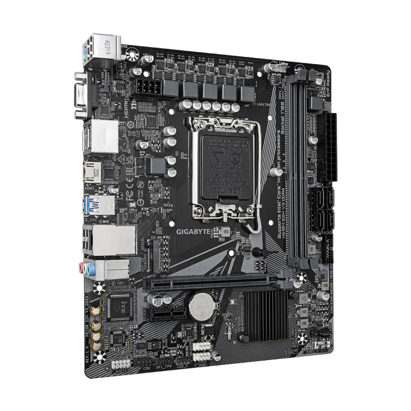 Matična plošča GIGABYTE H610M S2H V3 DDR4, LGA1700, mATX