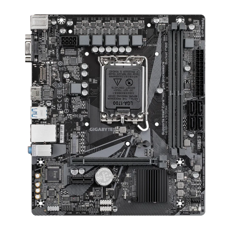 Matična plošča GIGABYTE H610M H V3, DDR4, LGA1700, mATX