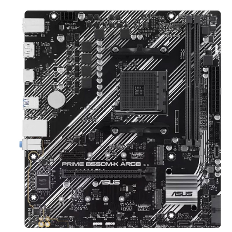Matična plošča ASUS PRIME B550M-K ARGB AM4, DDR4, mATX