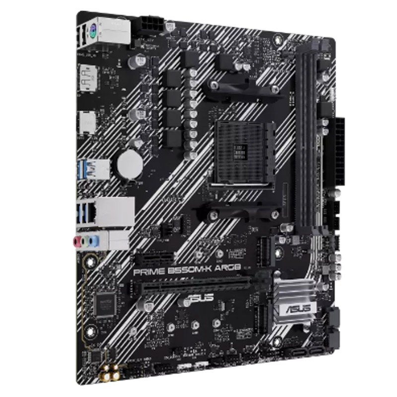 Matična plošča ASUS PRIME B550M-K ARGB AM4, DDR4, mATX