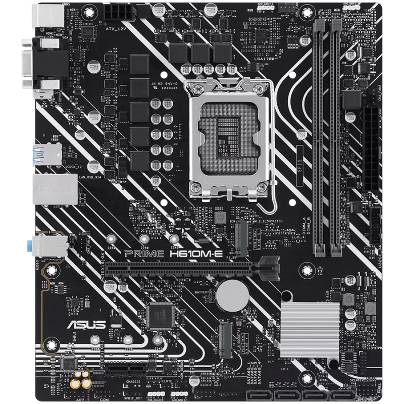 Matična plošča ASUS PRIME H610M-E-CSM, DDR5, mATX, LGA1700