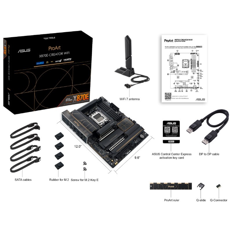 Matična plošča ASUS ProArt X870-E CREATOR WiFi, AM5 ATX, DDR5