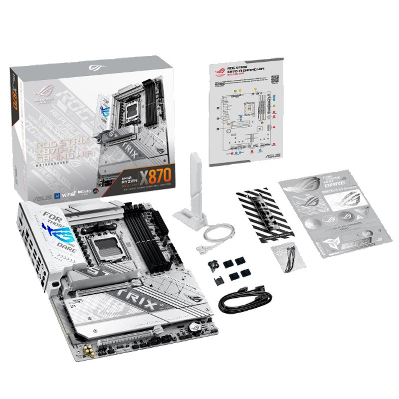 Matična plošča ASUS ROG STRIX X870E-A WIFI, AM5 ATX, DDR5