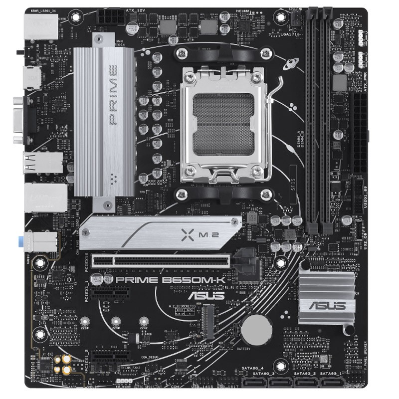 Matična plošča ASUS PRIME B650M-K AM5 mATX, DDR5