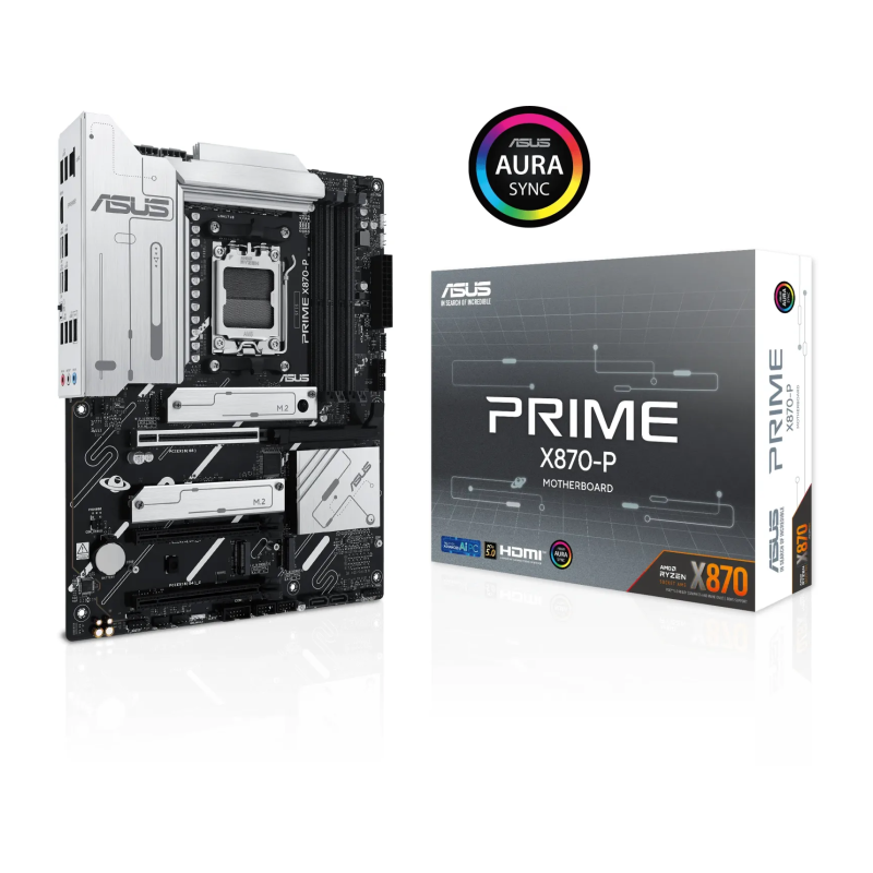Matična plošča ASUS PRIME X870-P AM5 ATX, DDR5