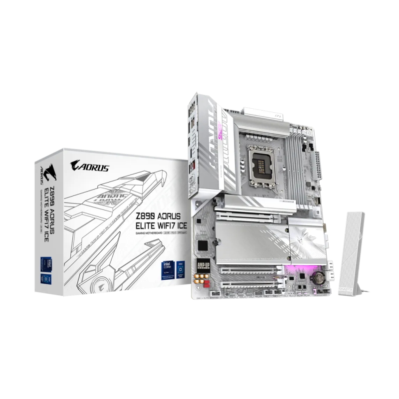Matična plošča GIGABYTE Z890 AORUS ELITE WIFI7 ICE, DDR5, ATX