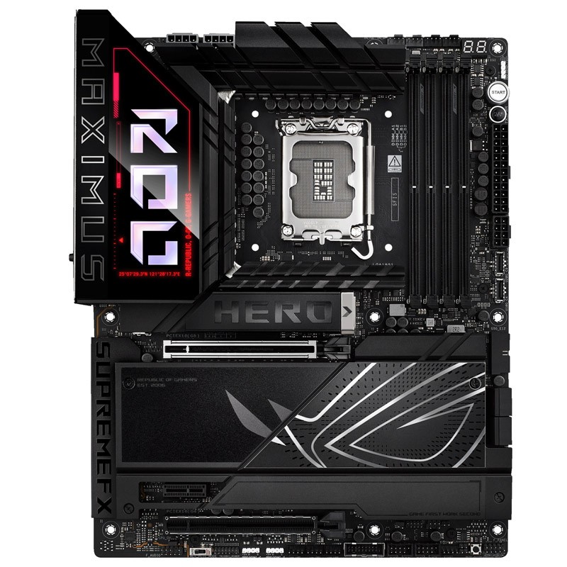 Matična plošča ASUS ROG MAXIMUS Z890 HERO, LGA1851, DDR5, ATX