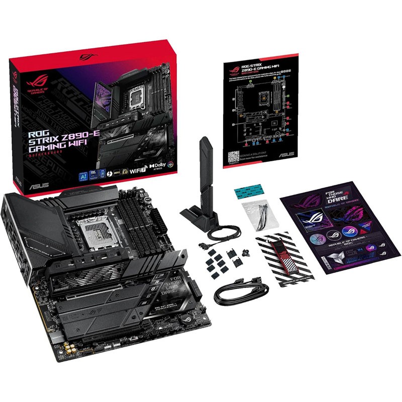 Matična plošča ASUS ROG STRIX Z890-E GAMING, WIFI, LGA1851, DDR5, ATX