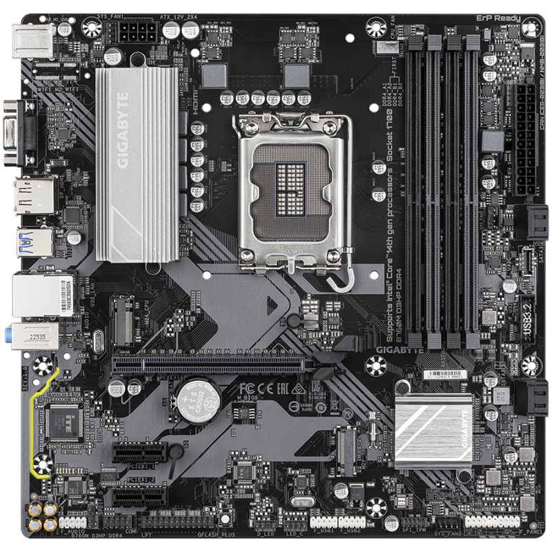 Matična plošča Gigabyte B760M D3HP, DDR4, LGA1700, mATX
