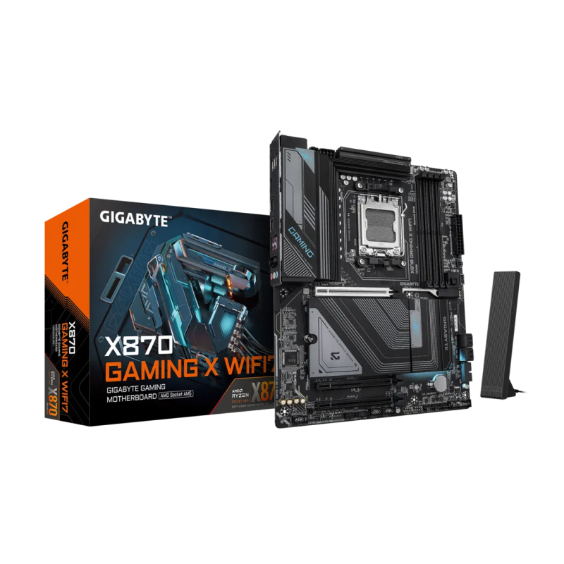 Matična plošča GIGABYTE X870, DDR5, SATA3, WiFi 7, AM5 ATX