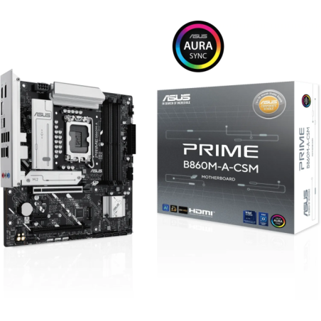 Matična plošča ASUS Prime B860M-A-CSM, LGA1851, DDR5, MicroATX