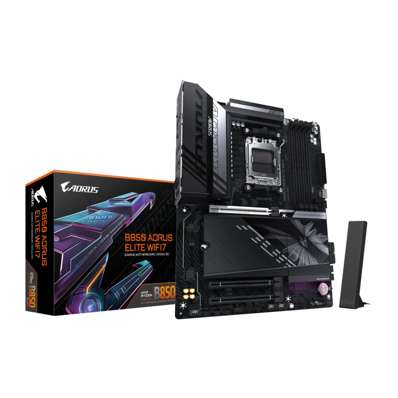 Matična plošča GIGABYTE B850 AORUS ELITE WIFI7, DDR5, AM5, ATX