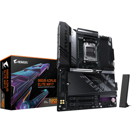 Matična plošča GIGABYTE B850 AORUS ELITE WIFI7, DDR5, AM5, ATX