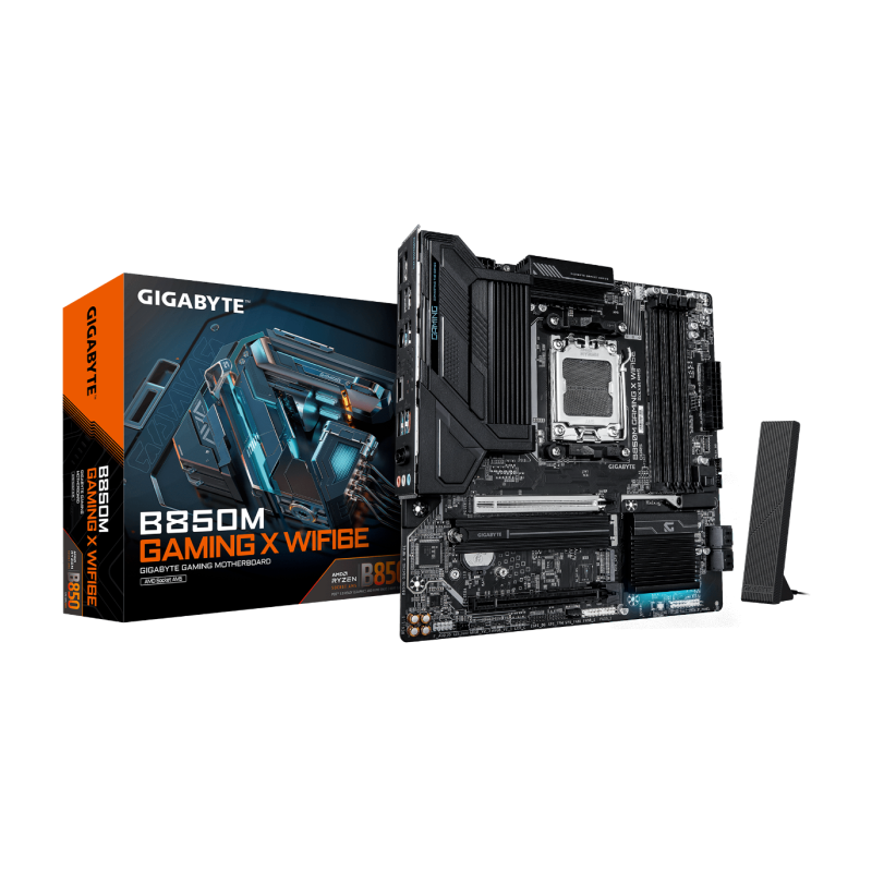 Matična plošča GIGABYTE B850M GAMING X WIFI6E, DDR5, AM5, mATX