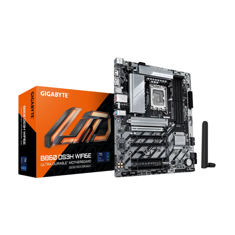 Matična plošča GIGABYTE B860 DS3H WIFI6E, DDR5, ATX