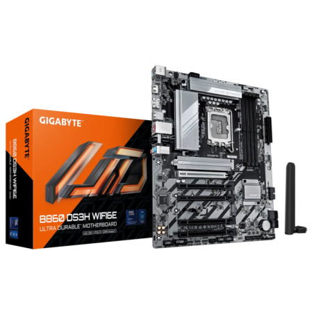 Matična plošča GIGABYTE B860 DS3H WIFI6E, DDR5, ATX