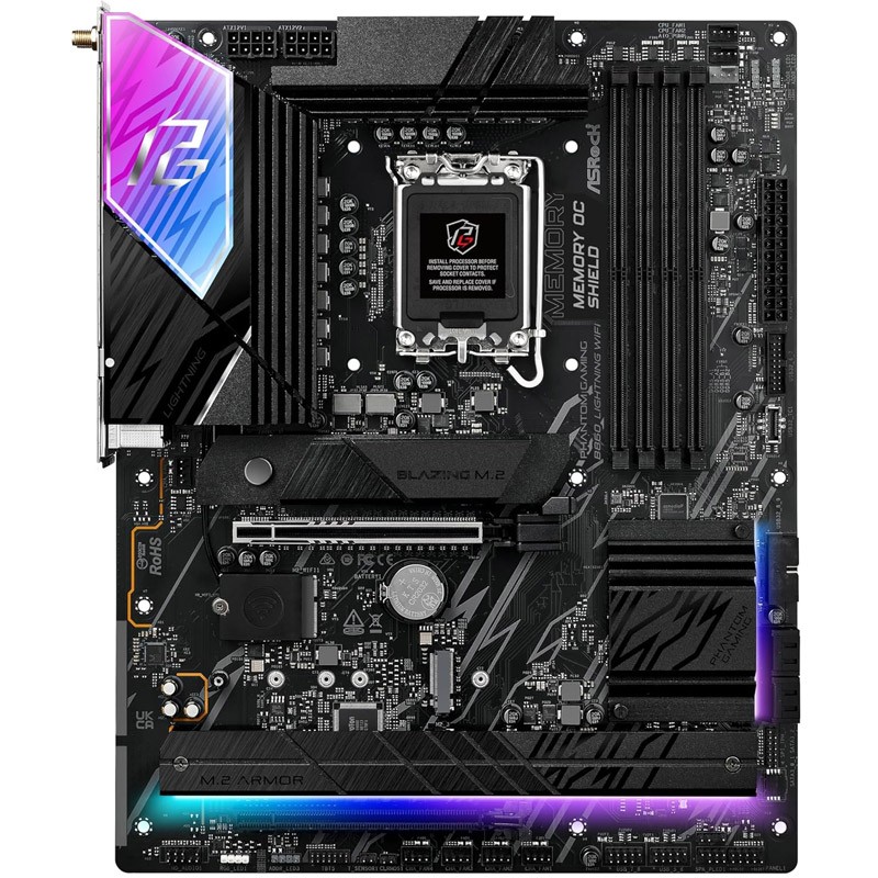 Matična plošča ASROCK B860 Lightning WiFi LGA1851, DDR5, ATX