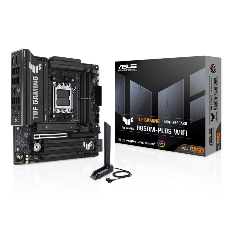 Matična plošča ASUS TUF B850M-PLUS WiFi, AM5, mATX