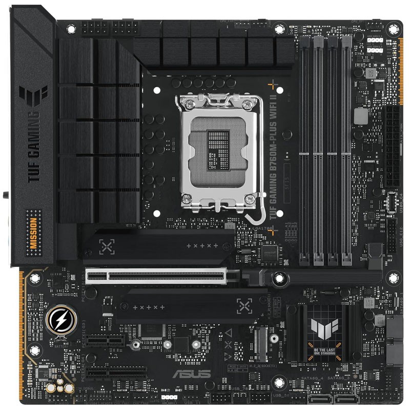 Matična plošča ASUS TUF GAMING B760M-PLUS WIFI II, DDR5, LGA1700, mATX