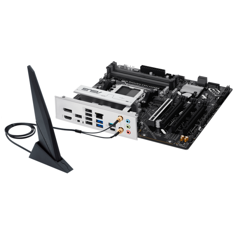 Matična plošča ASUS B850M MAX GAMING WIFI, DDR5, AM5 mATX