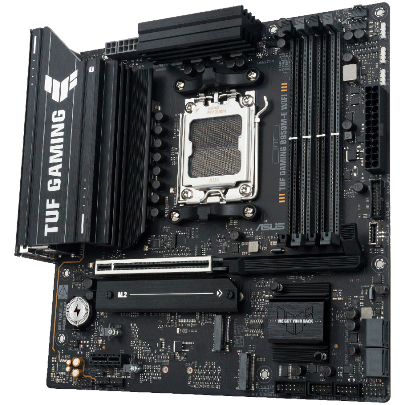 Matična plošča ASUS TUF GAMING B850M-E WIFI, DDR5, AM5 mATX