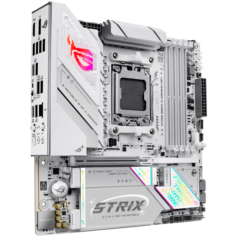 Matična plošča ASUS ROG STRIX B850-G GAMING WIFI, DDR5, AM5 mATX