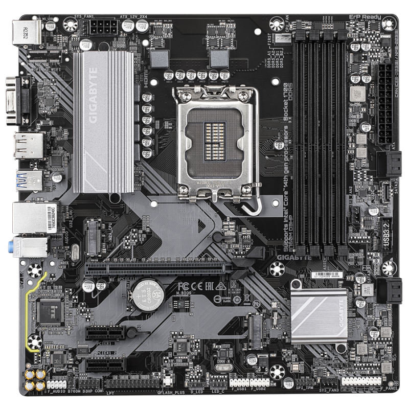 Matična plošča GIGABYTE B760M D3HP, DDR5, LGA1700, mATX