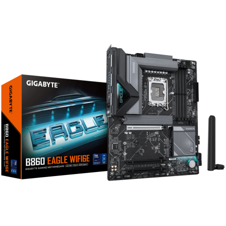 Matična plošča GIGABYTE B860 EAGLE WIFI6E, DDR5, LGA1851, ATX