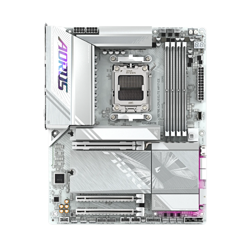 Matična plošča GIGABYTE X870E AORUS ELITE WIFI7 ICE, DDR5, AM5 ATX