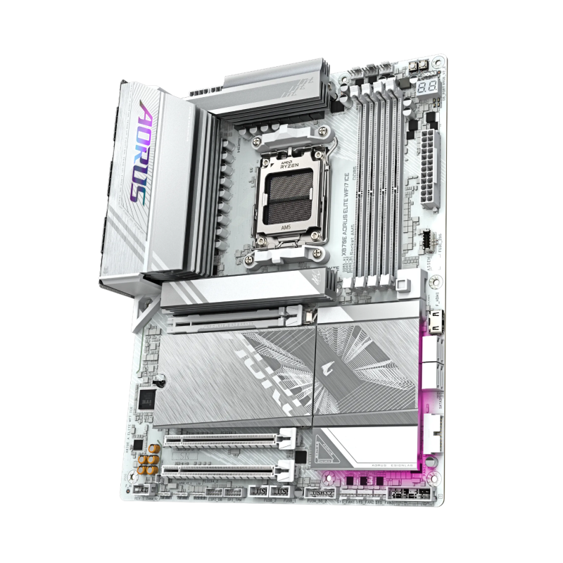 Matična plošča GIGABYTE X870E AORUS ELITE WIFI7 ICE, DDR5, AM5 ATX