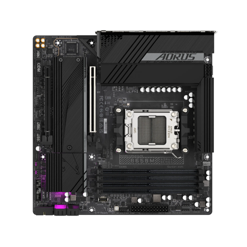 Matična plošča GIGABYTE B650M AORUS ELITE, DDR5, AM5, mATX