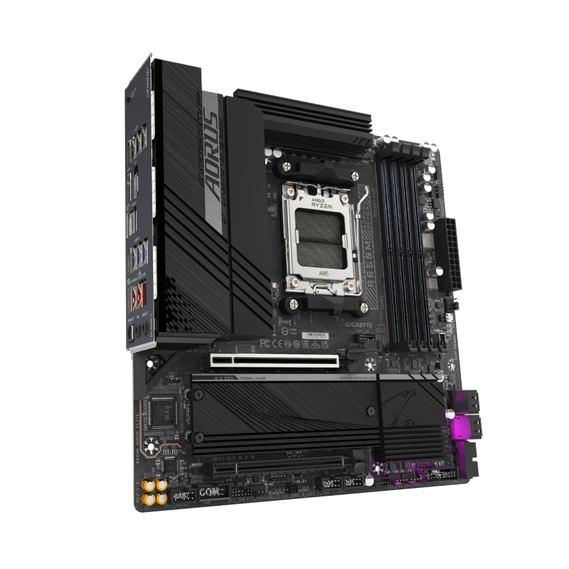 Matična plošča GIGABYTE B650M AORUS ELITE, DDR5, AM5, mATX