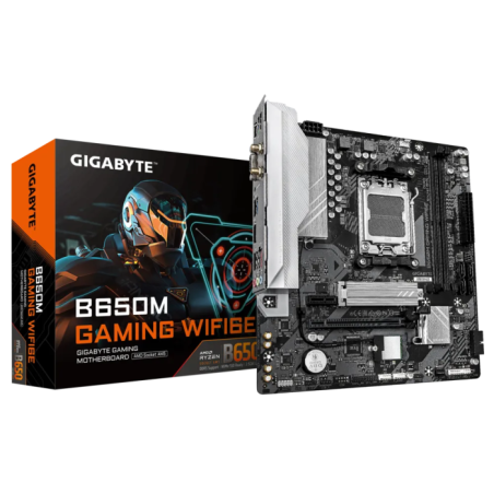 Matična plošča GIGABYTE B650M GAMING WIFI6E, DDR5, AM5, mATX