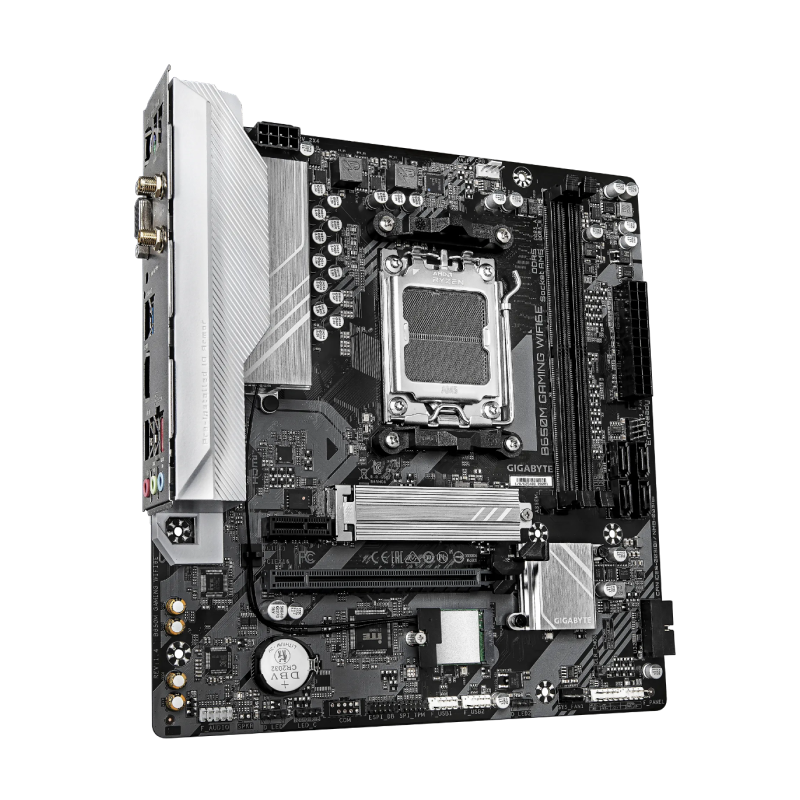 Matična plošča GIGABYTE B650M GAMING WIFI6E, DDR5, AM5, mATX