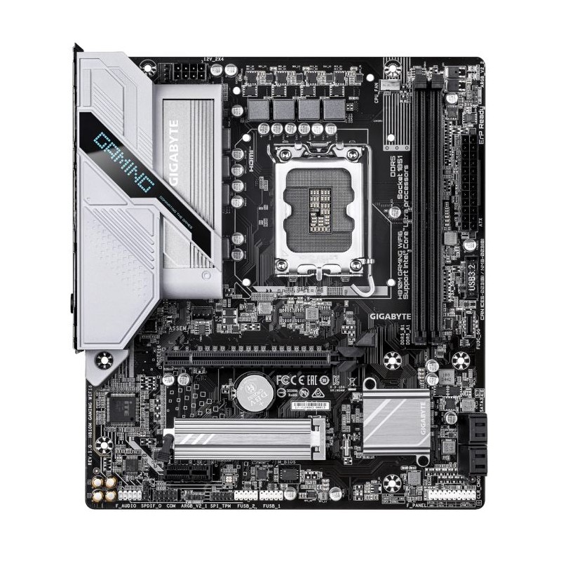 Matična plošča GIGABYTE H810M GAMING WIFI6, DDR5, LGA1851, mATX