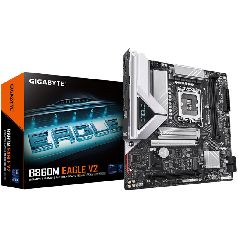 Matična plošča GIGABYTE B860M EAGLE V2, LGA1851, DDR5, mATX