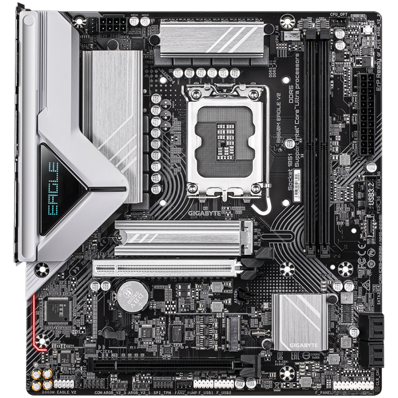 Matična plošča GIGABYTE B860M EAGLE V2, LGA1851, DDR5, mATX