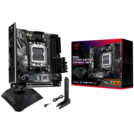 Matična plošča ASUS ROG STRIX X870-I GAMING WIFI, DDR5, AM5, mini-ITX