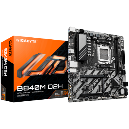 Matična plošča GIGABYTE B840M D2H, AM5, DDR5, mATX