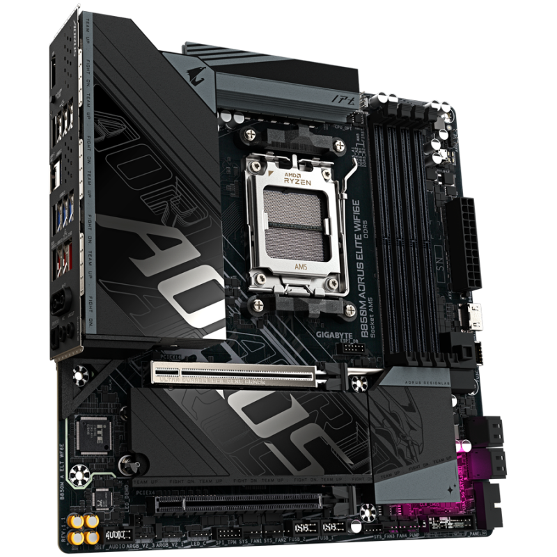 Matična plošča GIGABYTE B850M AORUS ELITE WIFI6E, AM5, DDR5, mATX