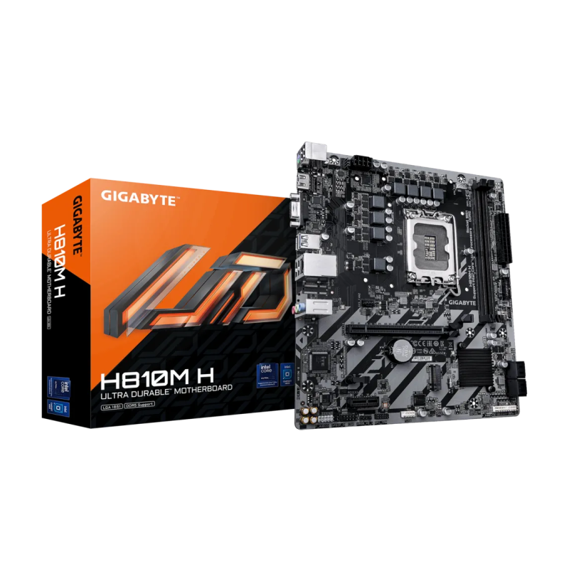 Matična plošča GIGABYTE H810M H, LGA1851, DDR5, mATX