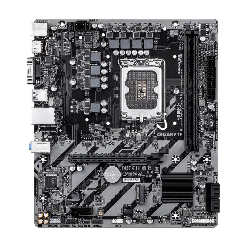 Matična plošča GIGABYTE H810M H, LGA1851, DDR5, mATX