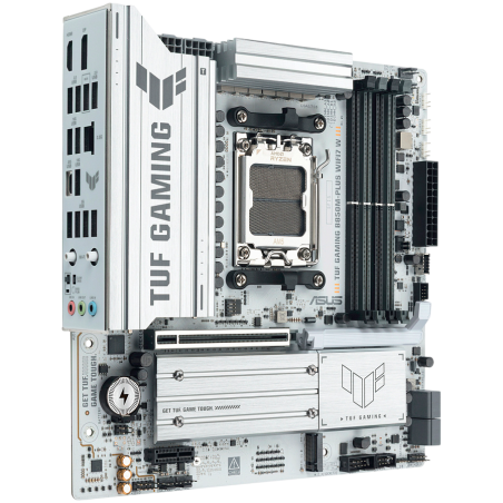 Matična plošča ASUS TUF GAMING B850M-PLUS WIFI7 W, AM5, DDR5, mATX