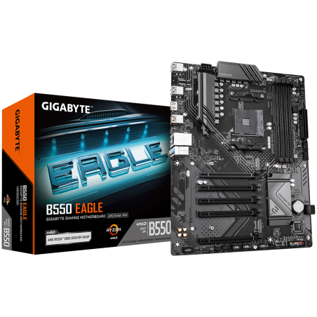 Matična plošča GIGABYTE B550 EAGLE, AM4, DDR4, ATX