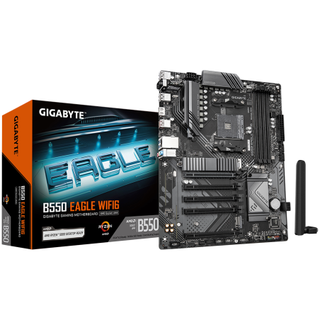 Matična plošča GIGABYTE B550 EAGLE WIFI6, AM4, DDR4, ATX