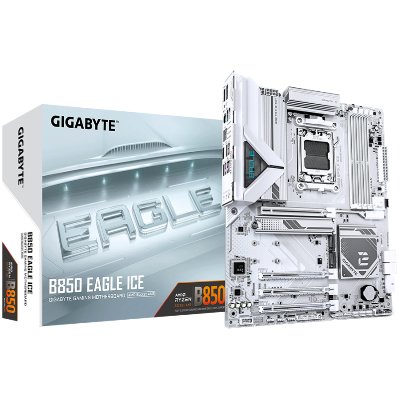 Matična plošča GIGAYBTE B850 EAGLE ICE, AM5, DDR5, ATX