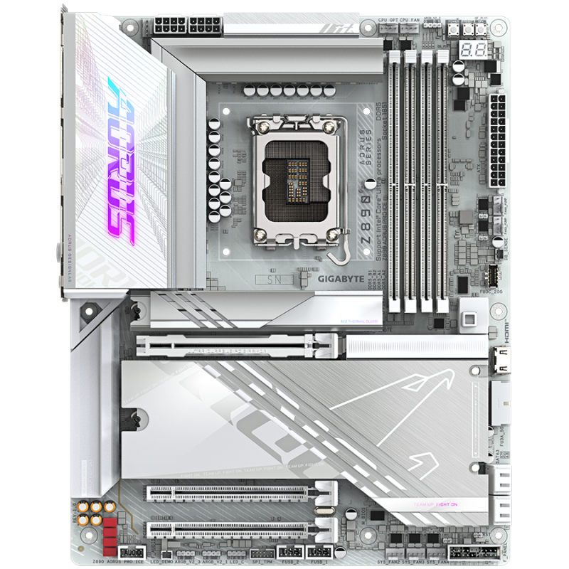 Matična plošča GIGABYTE Z890 AORUS PRO ICE WIFI7, LGA1851, DDR5, ATX