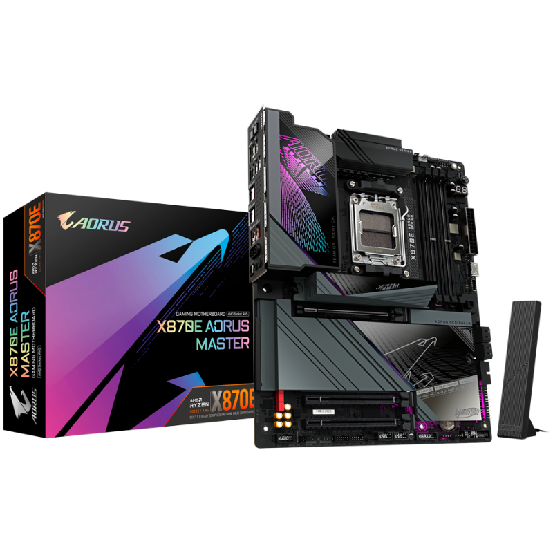 Matična plošča GIGABYTE X870E AORUS MASTER WiFi 7, AM5, DDR5, ATX