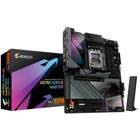 Matična plošča GIGABYTE X870E AORUS MASTER WiFi 7, AM5, DDR5, ATX